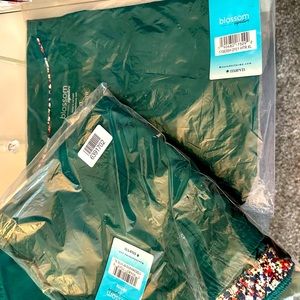 Two Scrub Sets Hunter Green Maevn Blossom